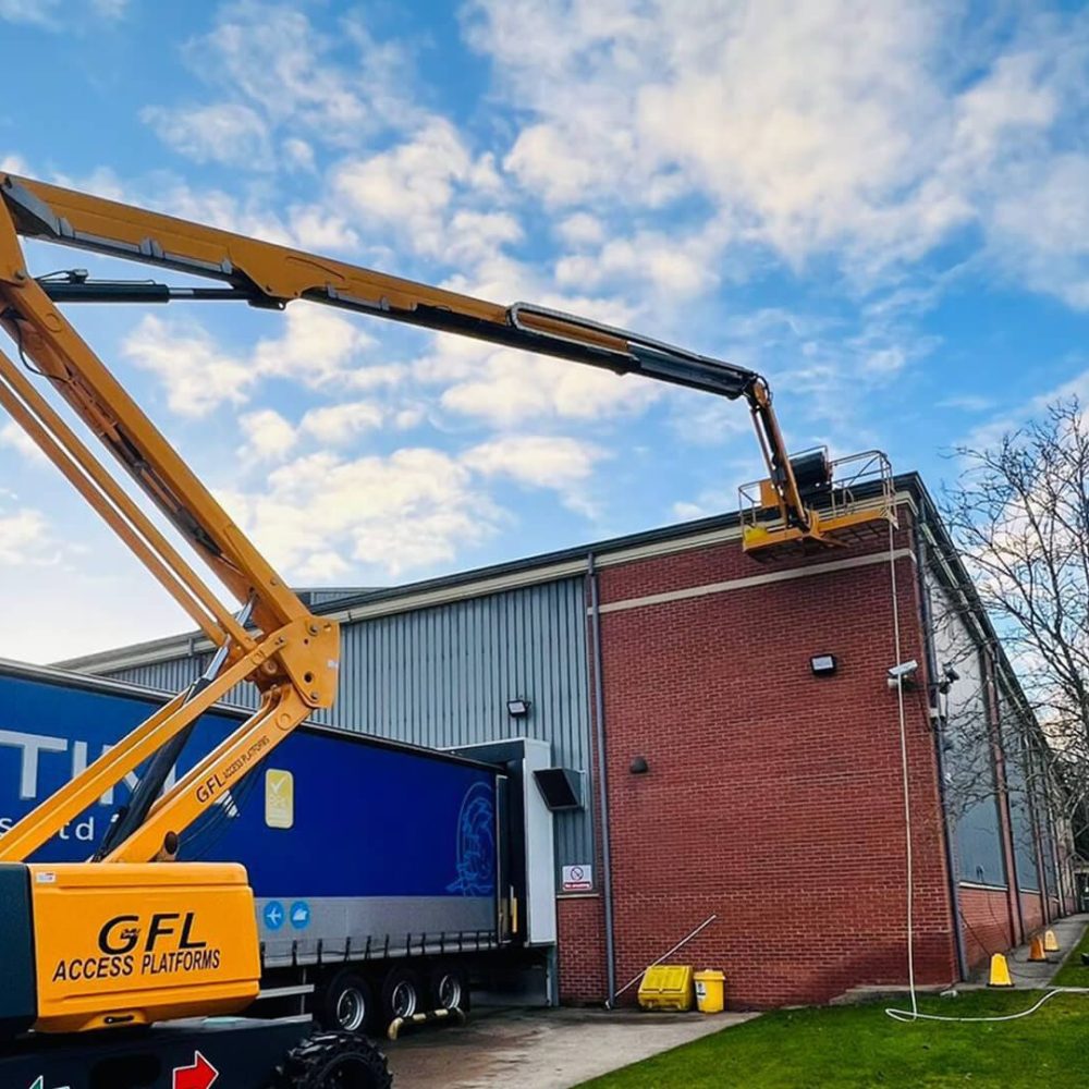 Commercial Gutter Cleaning North Wales
