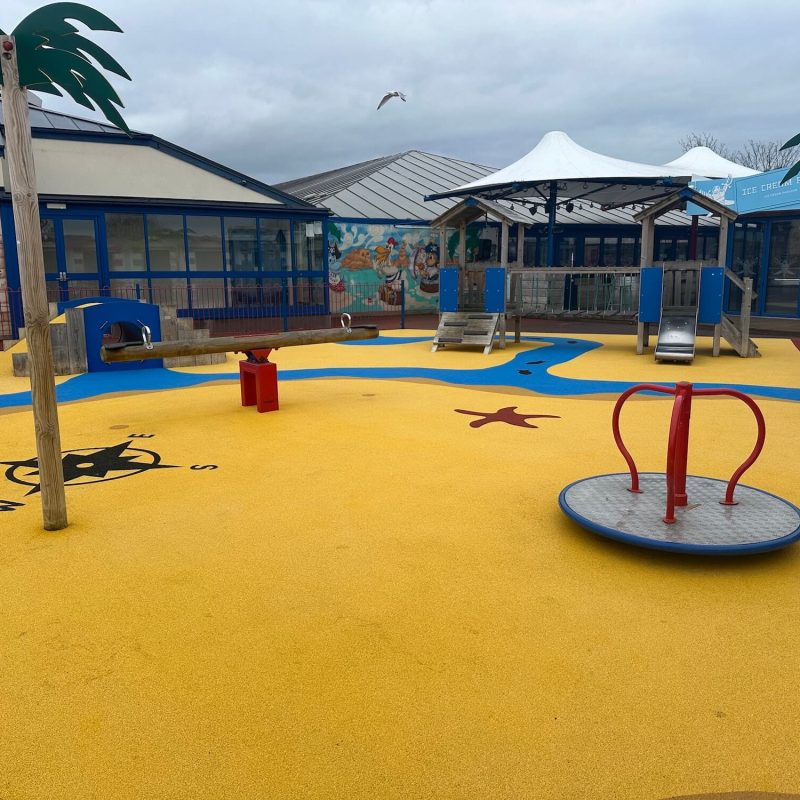 How to Clean Wet Pour Playground Rubber Flooring