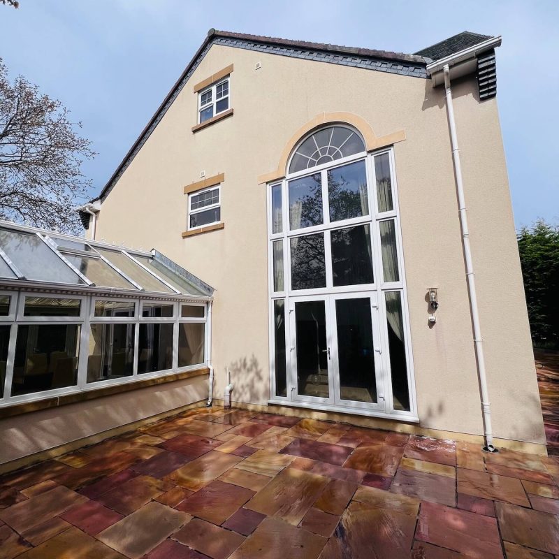 Softwash Render Cleaning After